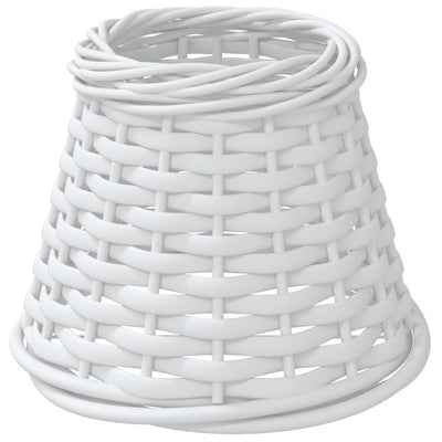 Vidaxl Ahemps à lampe Ø15x12 cm en osier blanc