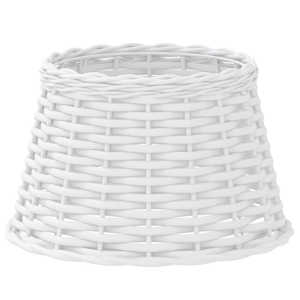Vidaxl Amorassure Ø38x23 cm en osier blanc
