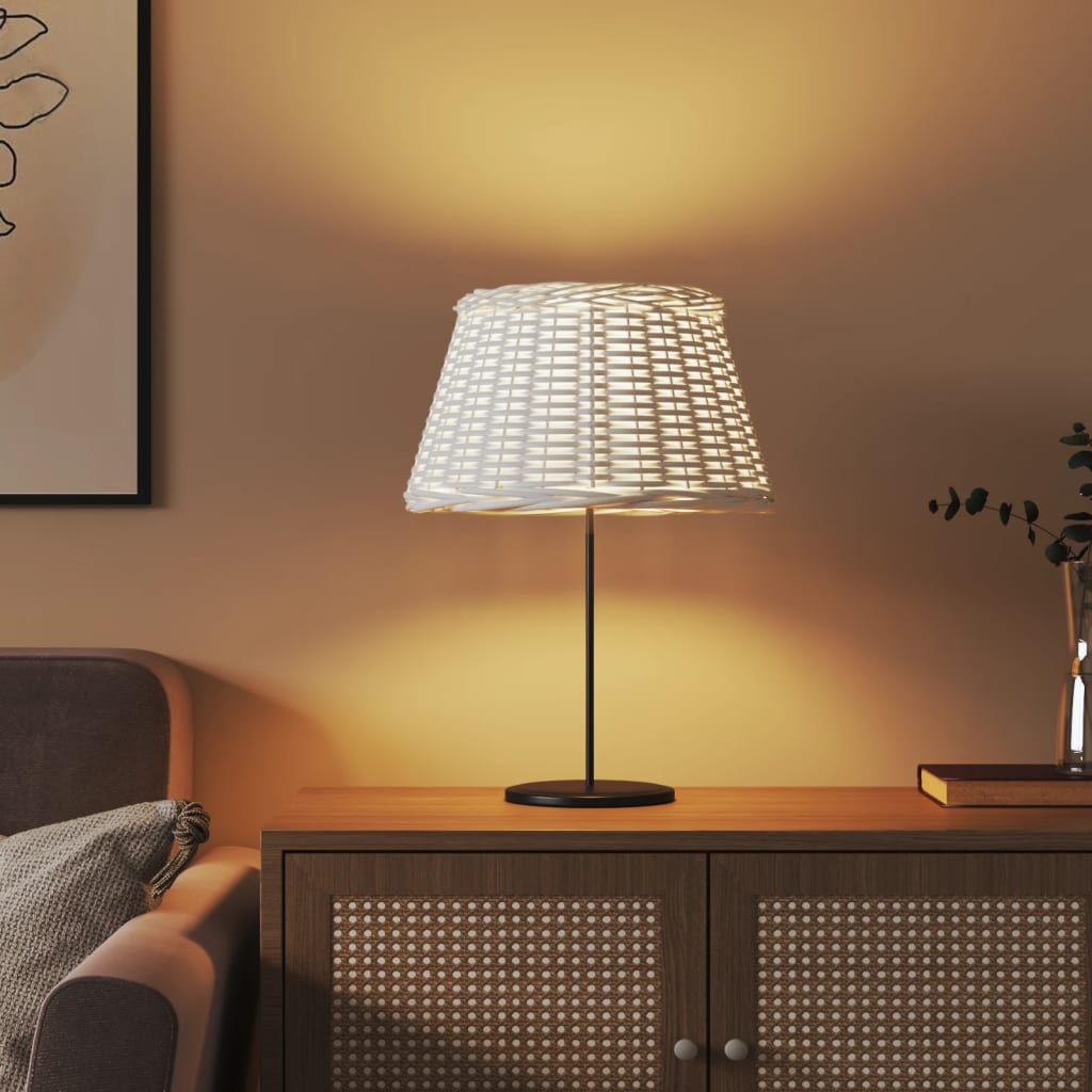 Vidaxl LAMMEDADE ø50x30 cm en osier blanc