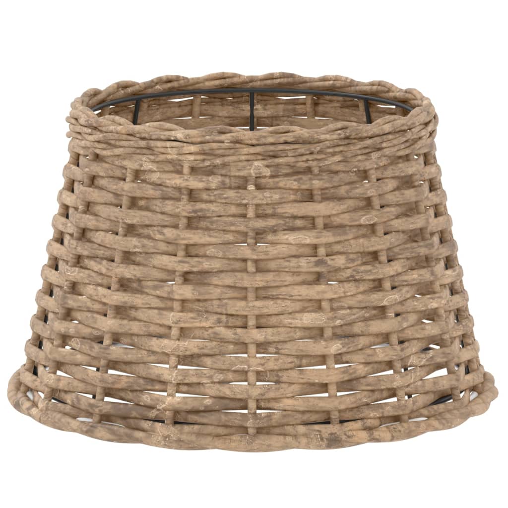 Vidaxl Ahemps à lampe Ø38x23 cm en osier marron en osier