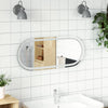 Miroir de salle de bain vidaxl LED ovale 80x35 cm