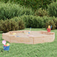 Vidaxl sable avec bancs