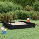 Vidaxl sable avec bancs