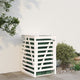 Stockage de conteneur vidaxl 84x90x128.5 cm Pine solide blanc