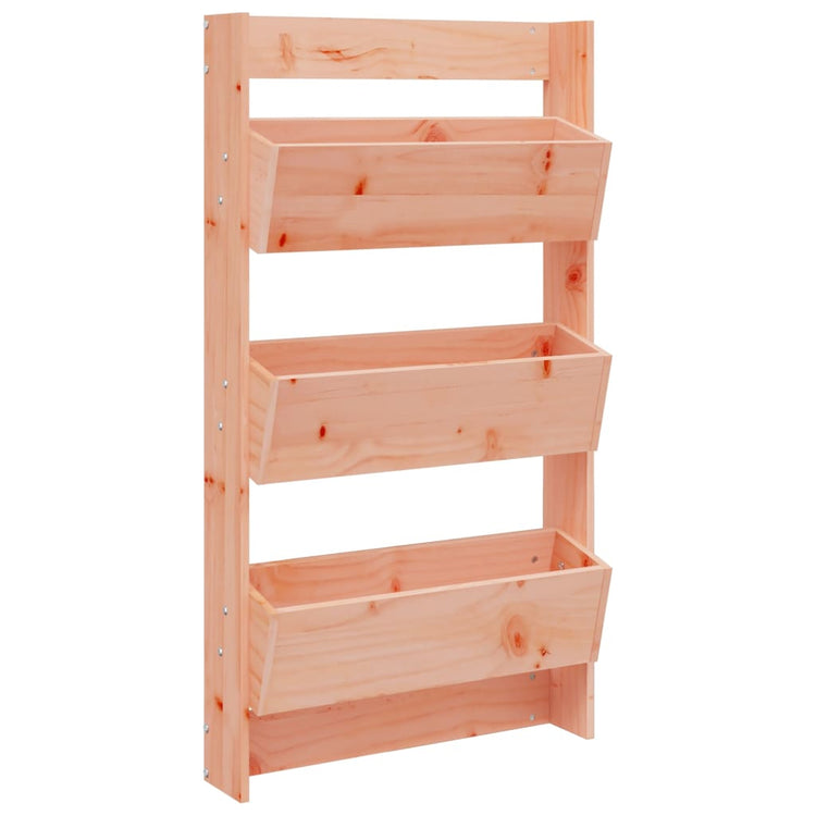 Vidaxx jardinière murale 3 couches 60x18,5x110 cm bois de douglas