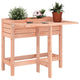 Boîte de planification Vidaxl avec table pliante supérieure Douglashout solide