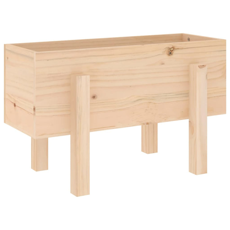 Vidaxx jardinière 62x30x38 cm bois de pin massif