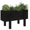Vidaxl Planning Box 62x30x38 cm Pine solide noir