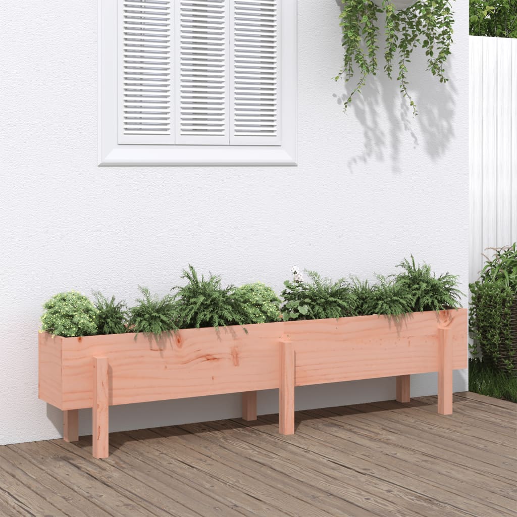 Vidaxl Planter a augmenté 160x30x38 cm Douglashout solide