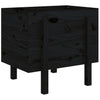 Vidaxl Planning Box 62x50x57 cm Pine solide noir