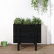 Vidaxl Planning Box 62x50x57 cm Pine solide noir