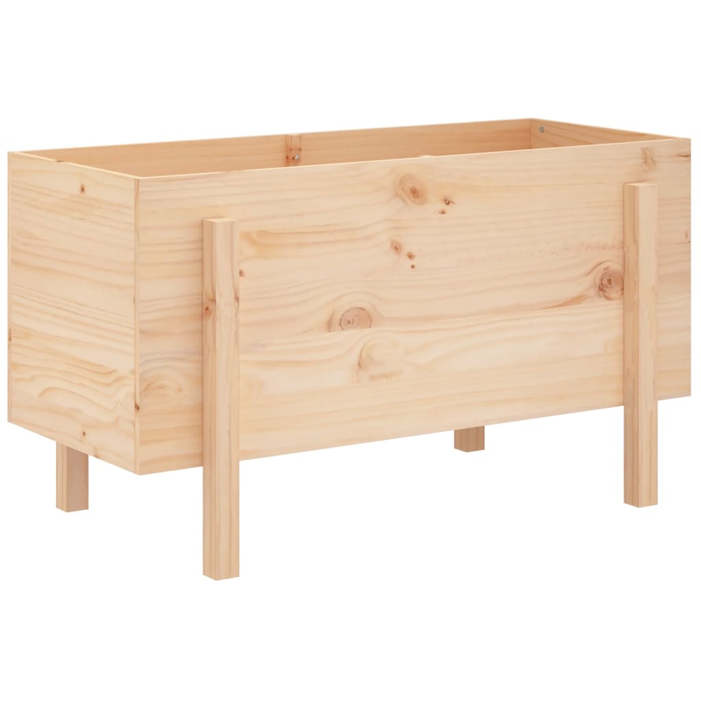 Vidaxx jardinière surélevée 101x50x57 cm en bois de pin massif