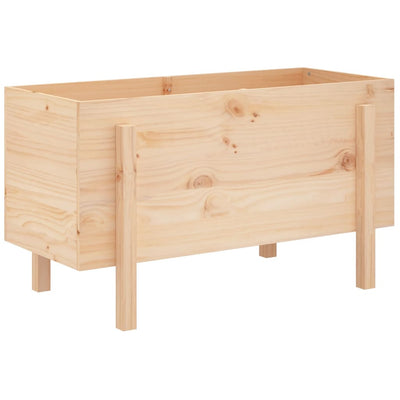 Vidaxx jardinière surélevée 101x50x57 cm en bois de pin massif