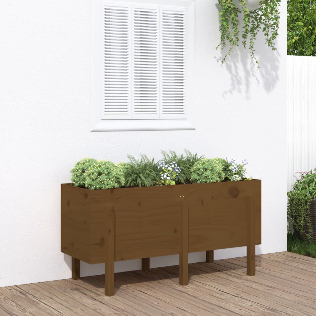 Vidaxl Planter surélevé 121x50x57 cm