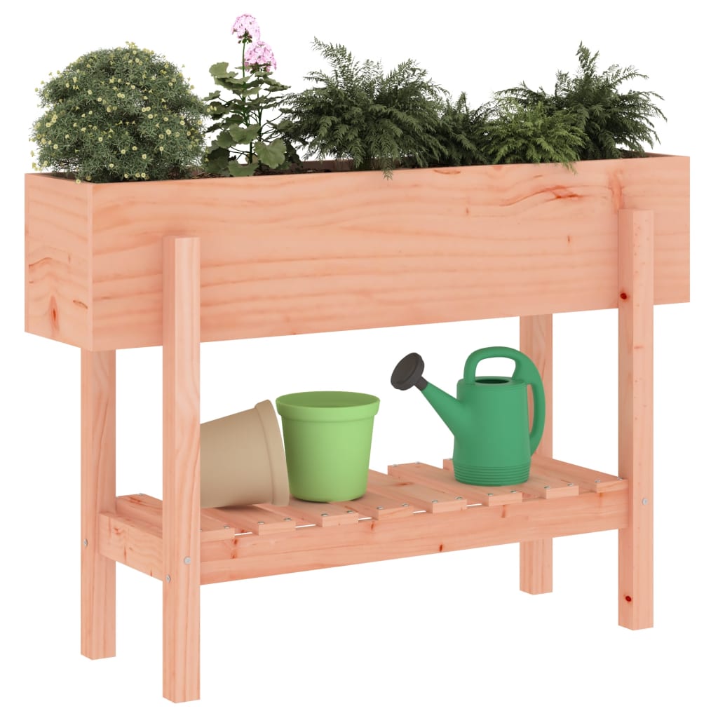 Vidaxl Planter élevé 101x30x69 cm Douglashout solide