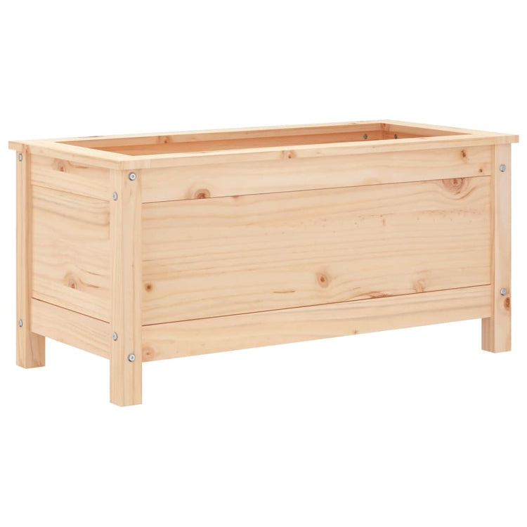 Jardinière Vidaxx 82,5x40x39 cm bois de pin massif