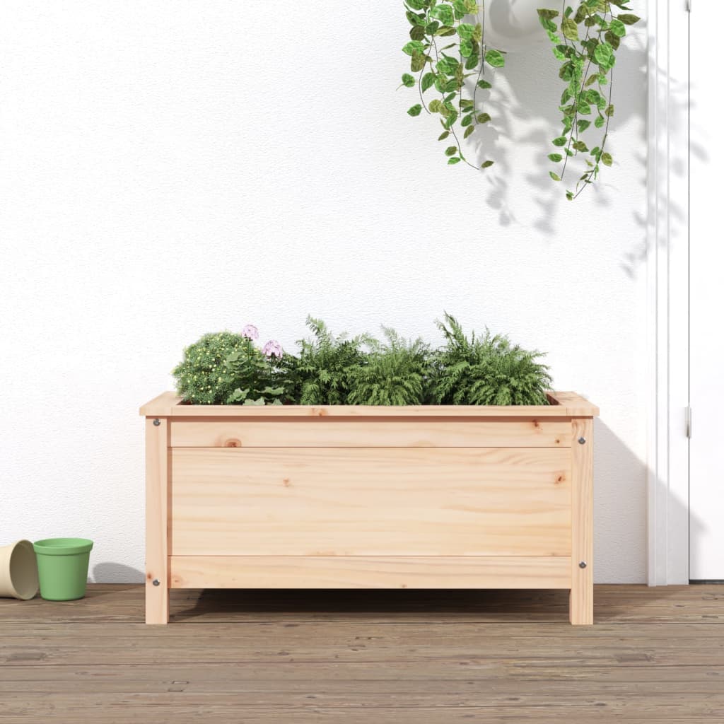 Jardinière Vidaxx 82,5x40x39 cm bois de pin massif