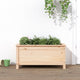 Jardinière Vidaxx 82,5x40x39 cm bois de pin massif