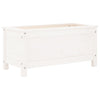 Vidaxl Planning Box 82.5x40x39 cm Pine solide blanc
