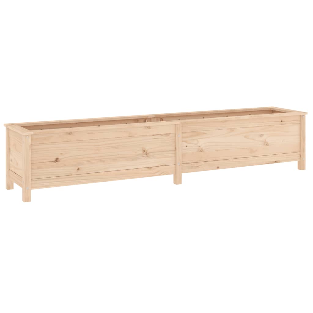 Vidaxx jardinière surélevée 199,5x40x39 cm en bois de pin massif