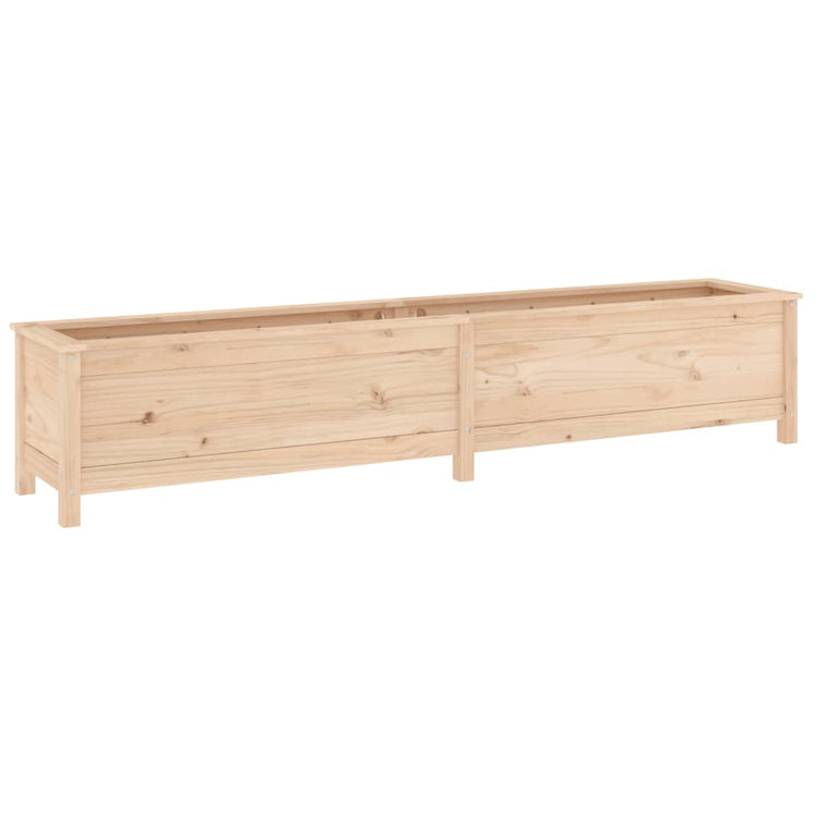 Vidaxx jardinière surélevée 199,5x40x39 cm en bois de pin massif