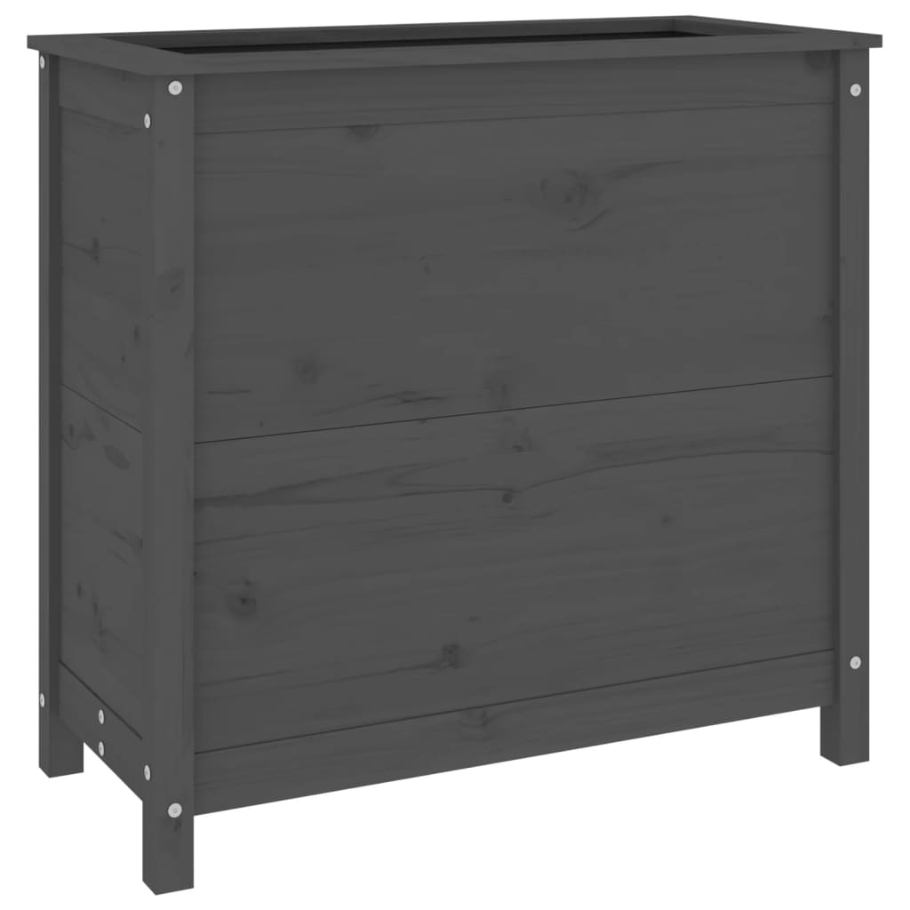 Boîte de planification Vidaxl 82.5x40x78 cm Green de pin solide