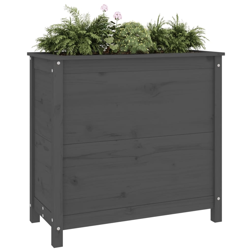 Boîte de planification Vidaxl 82.5x40x78 cm Green de pin solide