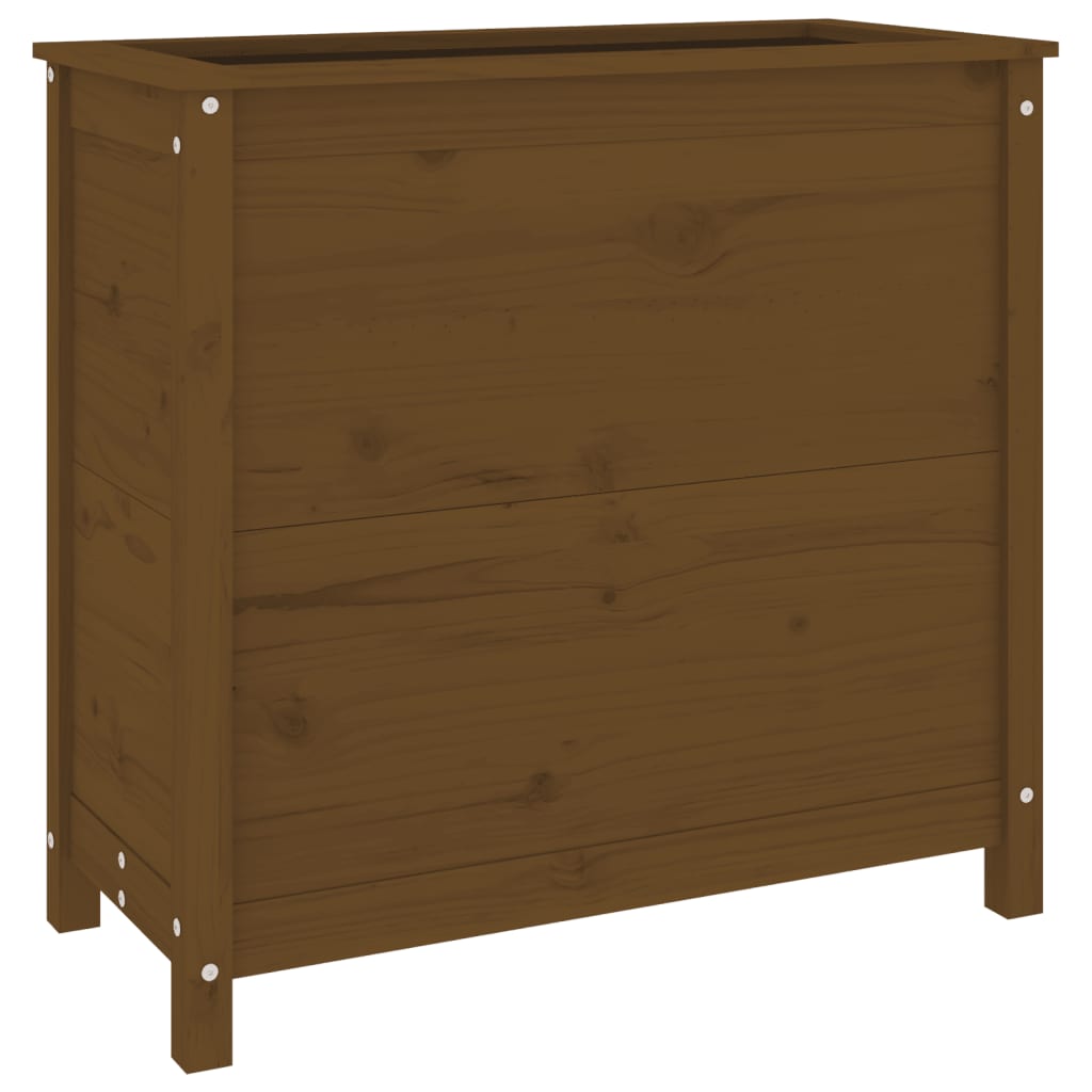 Vidaxl Planning Boîte 82.5x40x78 cm Pine solide Honey Brown