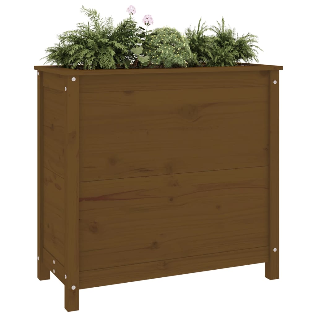 Vidaxl Planning Boîte 82.5x40x78 cm Pine solide Honey Brown