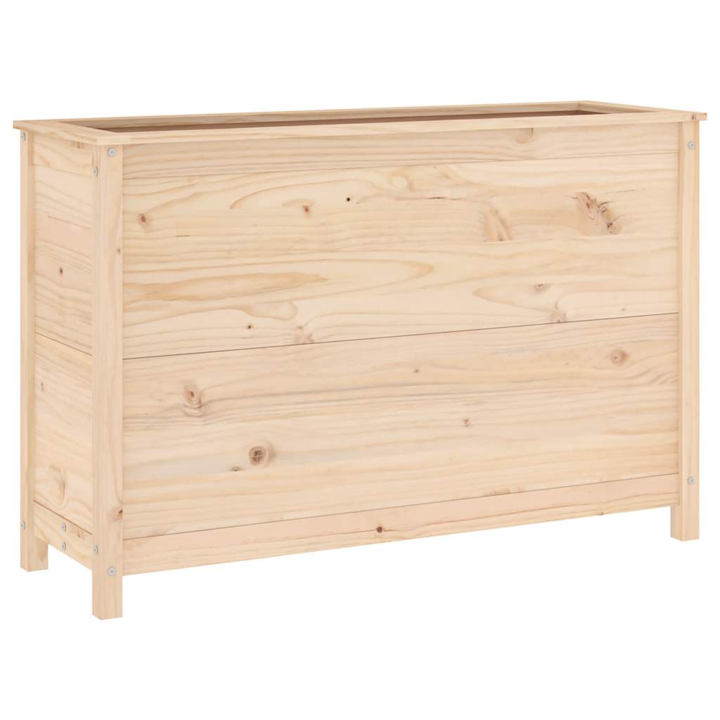 Vidaxx jardinière surélevée 119,5x40x78 cm en bois de pin massif