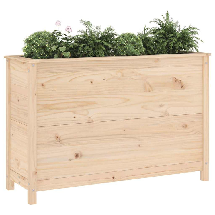 Vidaxx jardinière surélevée 119,5x40x78 cm en bois de pin massif