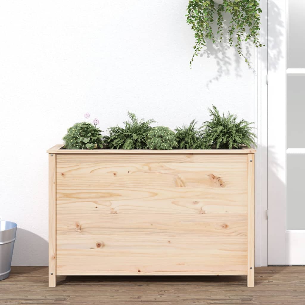 Vidaxx jardinière surélevée 119,5x40x78 cm en bois de pin massif