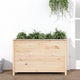Vidaxx jardinière surélevée 119,5x40x78 cm en bois de pin massif