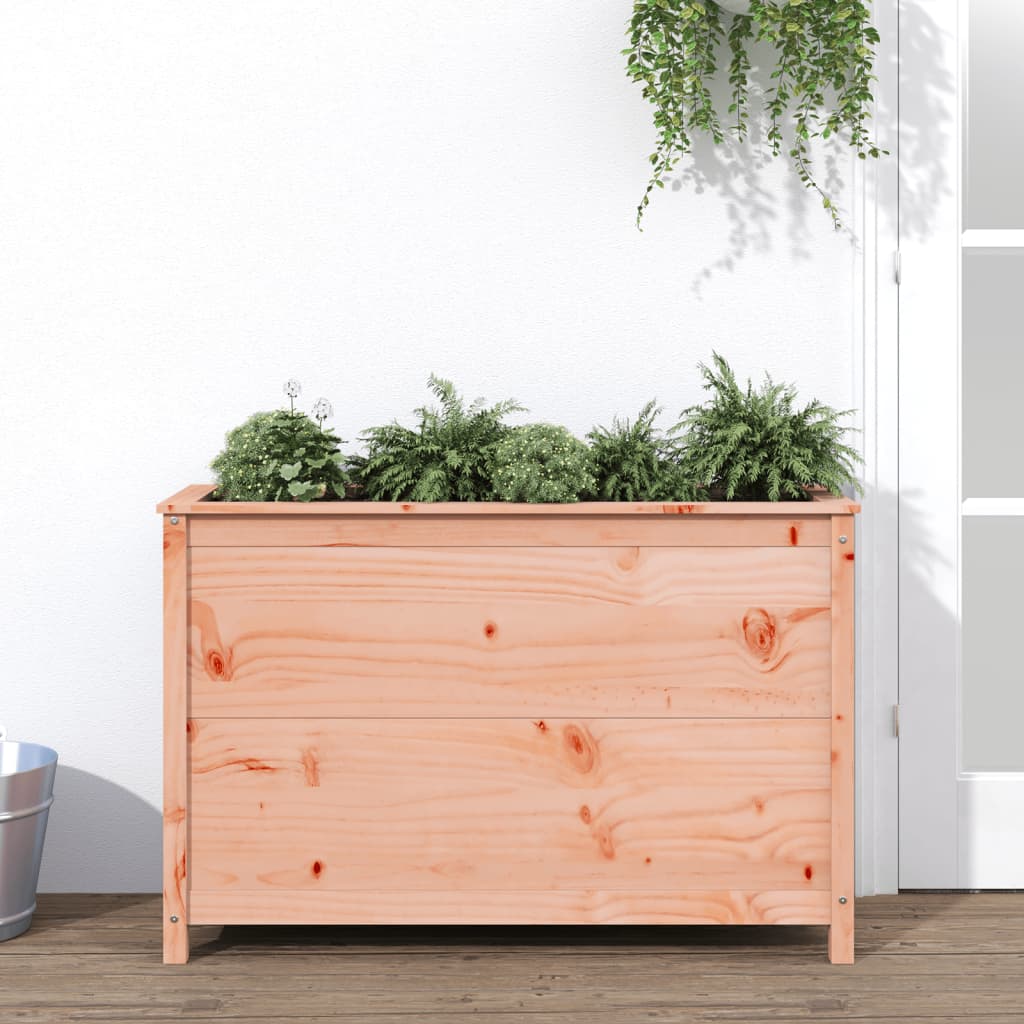 Vidaxl Planter a augmenté 119,5x40x78 cm Douglashout solide