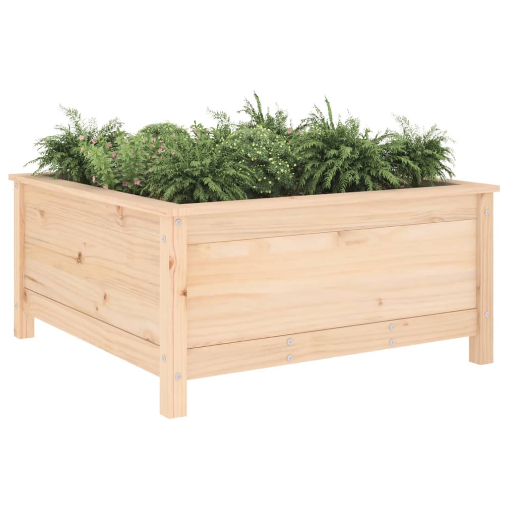 Vidaxl Planning Box 82.5x82.5x39 cm Pine solide