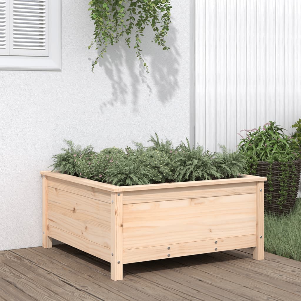 Vidaxl Planning Box 82.5x82.5x39 cm Pine solide