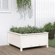 Vidaxl Planning Box 82.5x82.5x39 cm Pine solide blanc