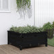 Vidaxl Planning Box 82.5x82.5x39 cm Pine solide noir