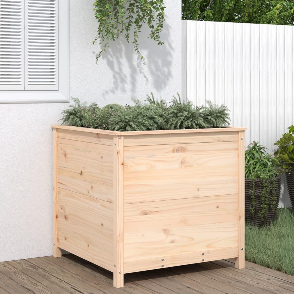 Vidaxl Planning Box 82.5x82.5x78 cm Pine solide