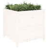 Vidaxl Planning Box 82.5x82.5x78 cm Pine solide blanc