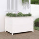 Vidaxl Planter élevé 119.5x82.5x78 cm en pin massif blanc