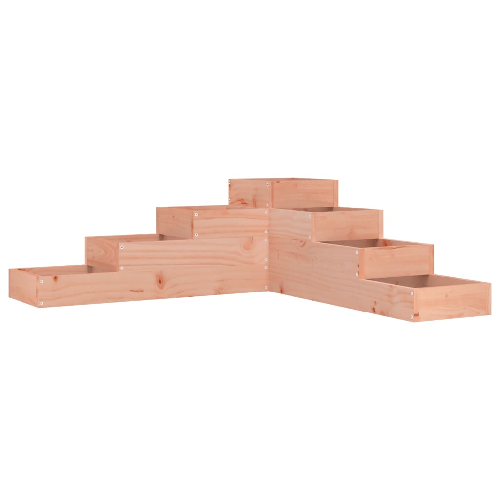 Vidaxx jardinière 4 couches 106x104,5x36 cm bois de Douglas massif