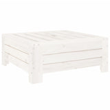 Vidaxl Parasol Fotation de pin massif blanc - afbeelding 2