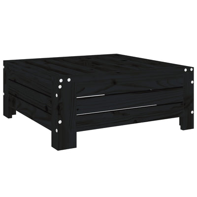 Vidaxl Parasol Fotant Pine Solid Black