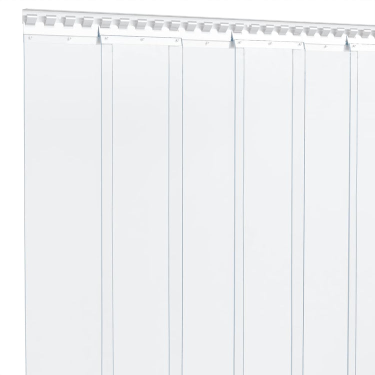 Vidaxl deurboordijn 200x1,6 mm 10 m PVC transparent
