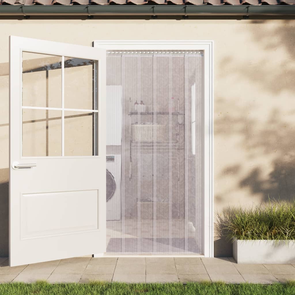 Vidaxl deurboordijn 200x1,6 mm 25 m PVC transparent