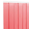 Vidaxl deurboordijn 200x1,6 mm 50 m PVC rouge