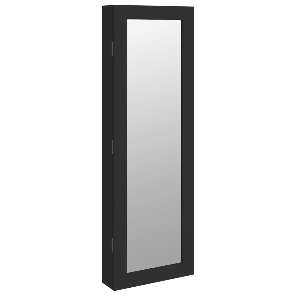 Vidaxl Jewelry Armoire avec mur de miroir - 30x8,5x90 cm.