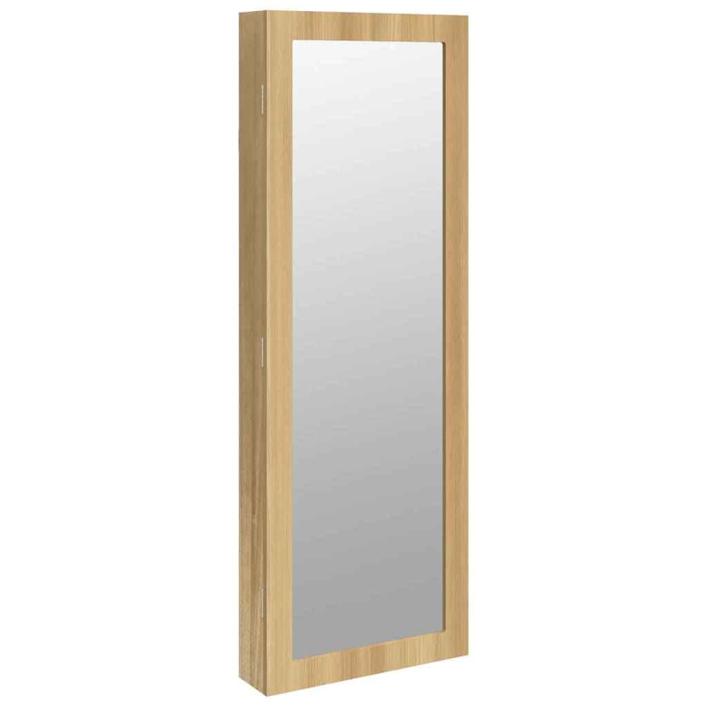 Vidaxl Jewelry Armoire avec mur de miroir - Moule 37.5x10x106 cm