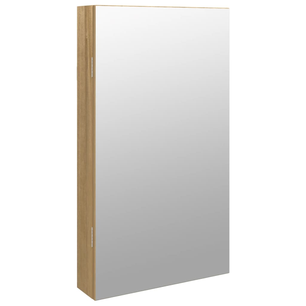 Vidaxl Jewelry Armoire avec miroir et mur à LED -Mount